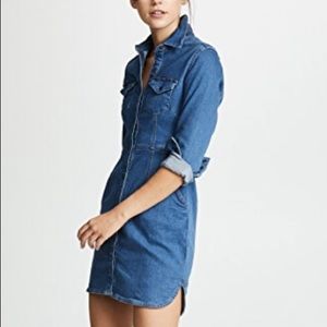Free People Dynomite in Denim Mini Dress